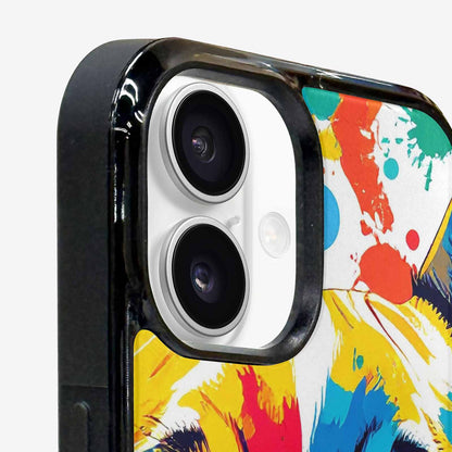 iPhone 16 Plus Case — French Bulldog Pop Art Pattern, Unique Phone Case Design
