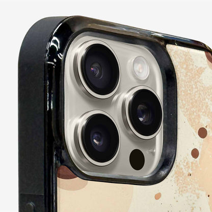iPhone 16 Pro Max Case — Coffee Cup And Bean Pattern Seamless, Unique Phone Case Design