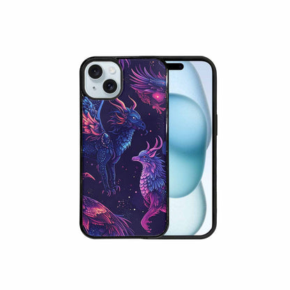 iPhone 15 Plus Case — Galactic Animal Burst, Custom Designed Case Cover