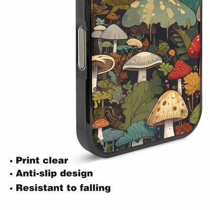 iPhone 16 Pro Case — Mushrooms Camomushrooms Patter Bki Personalized Phone, Original Design Phone Case