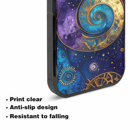 iPhone 15 Case — Steampunk Galaxy Custom, Unique Phone Case Design