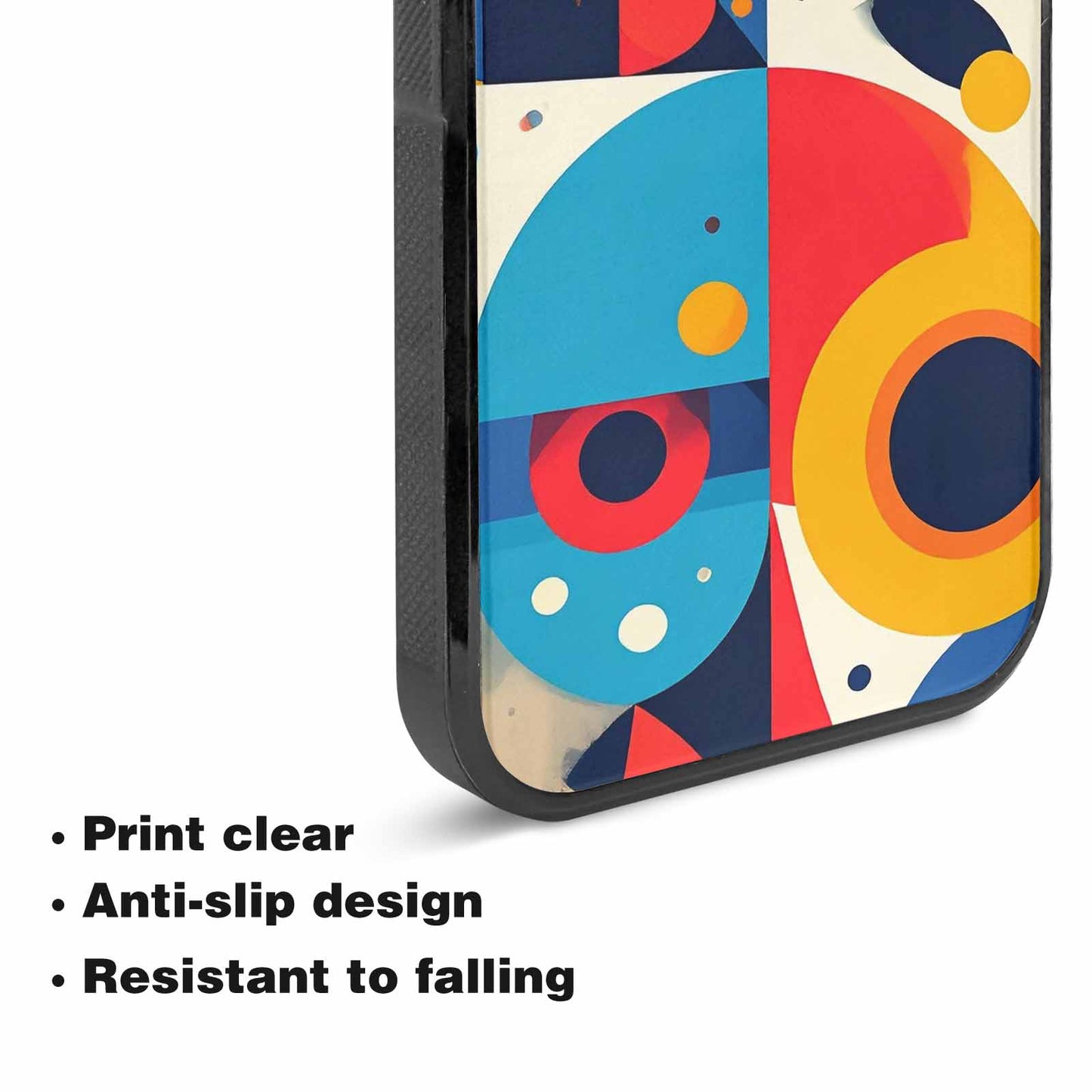 iPhone 15 Plus Case — 1960s Mod Cartoon Art Pattern, Custom Print Case Cover
