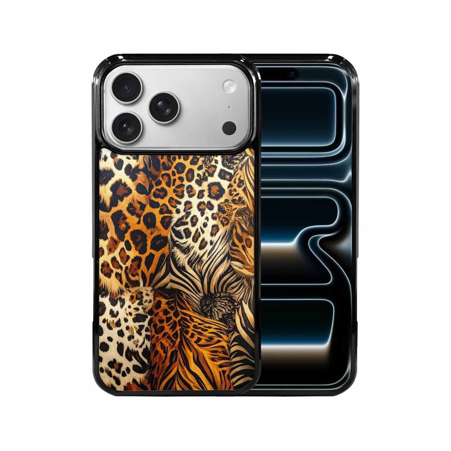 iPhone 17 Pro Max Case — Small Animal Print Pattern, Animal Print, Custom Print Case Cover