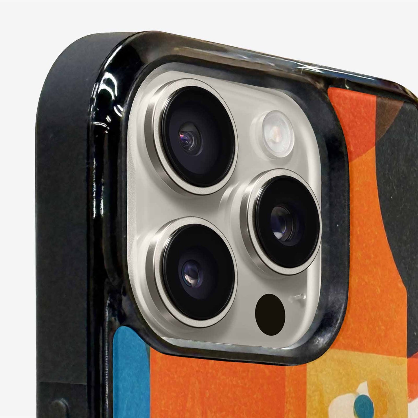 iPhone 15 Pro Max Case — 1990s Memphis Art Pattern, Custom Phone Case
