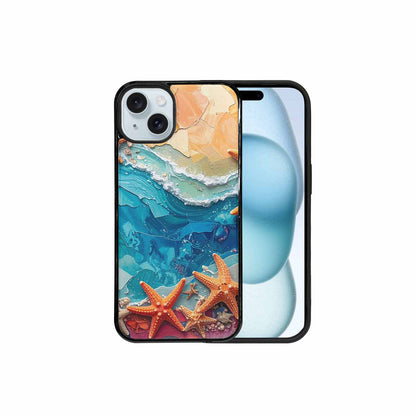 iPhone 15 Plus Case — Starfish Cluster Starfish Cluster Pattern Hundreds, Unique Phone Case Design