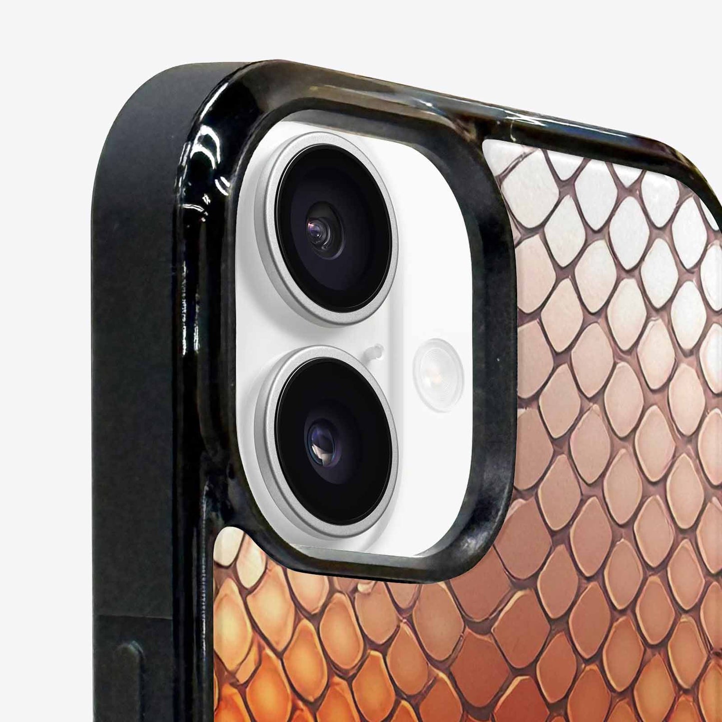 iPhone 16 Case — Dark Snake Print Custom, Custom Made Phone Cover