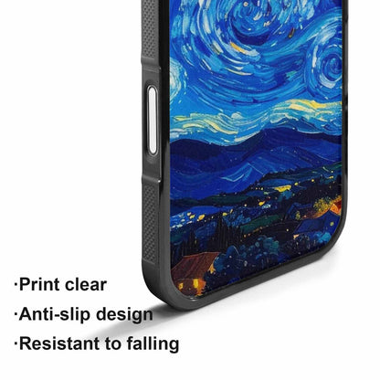 iPhone 17 Case — Starry Night Van Gogh Custom Galaxy, Custom Print Case Cover