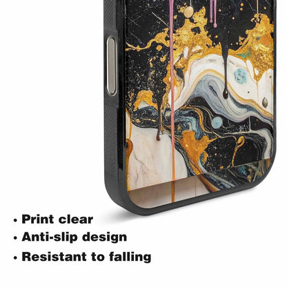 iPhone 16 Pro Max Case — Aliens Marblemelting Aliens Pa, Custom Phone Case