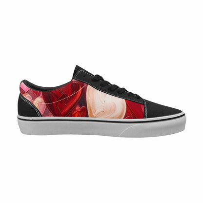 WOMEN'S No Words Or Canvas Lace-Up Y2K Custom Sneakers