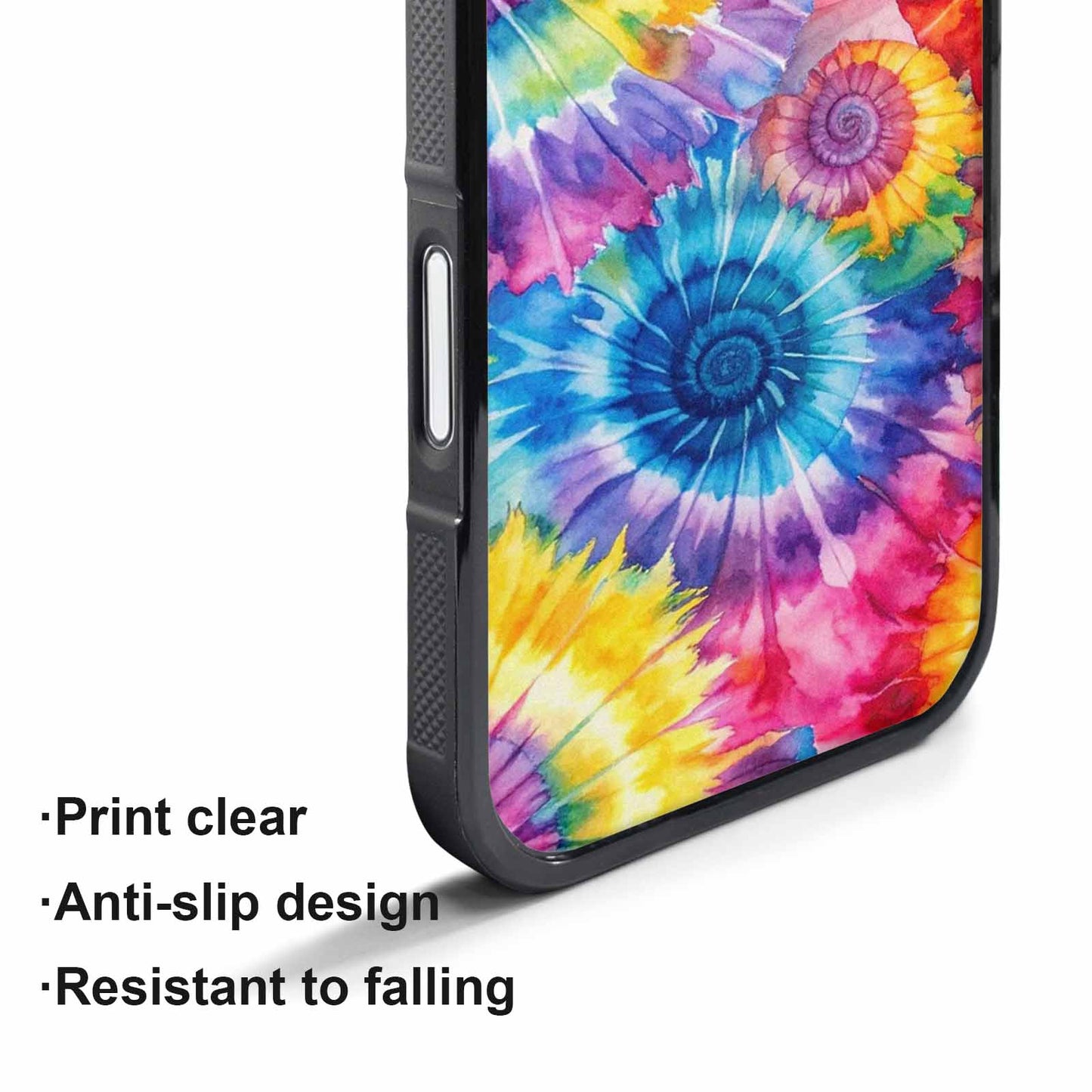 iPhone 17 Pro Max Case — Small Tie Dye Swirl Tie Dye, Custom Print Case Cover