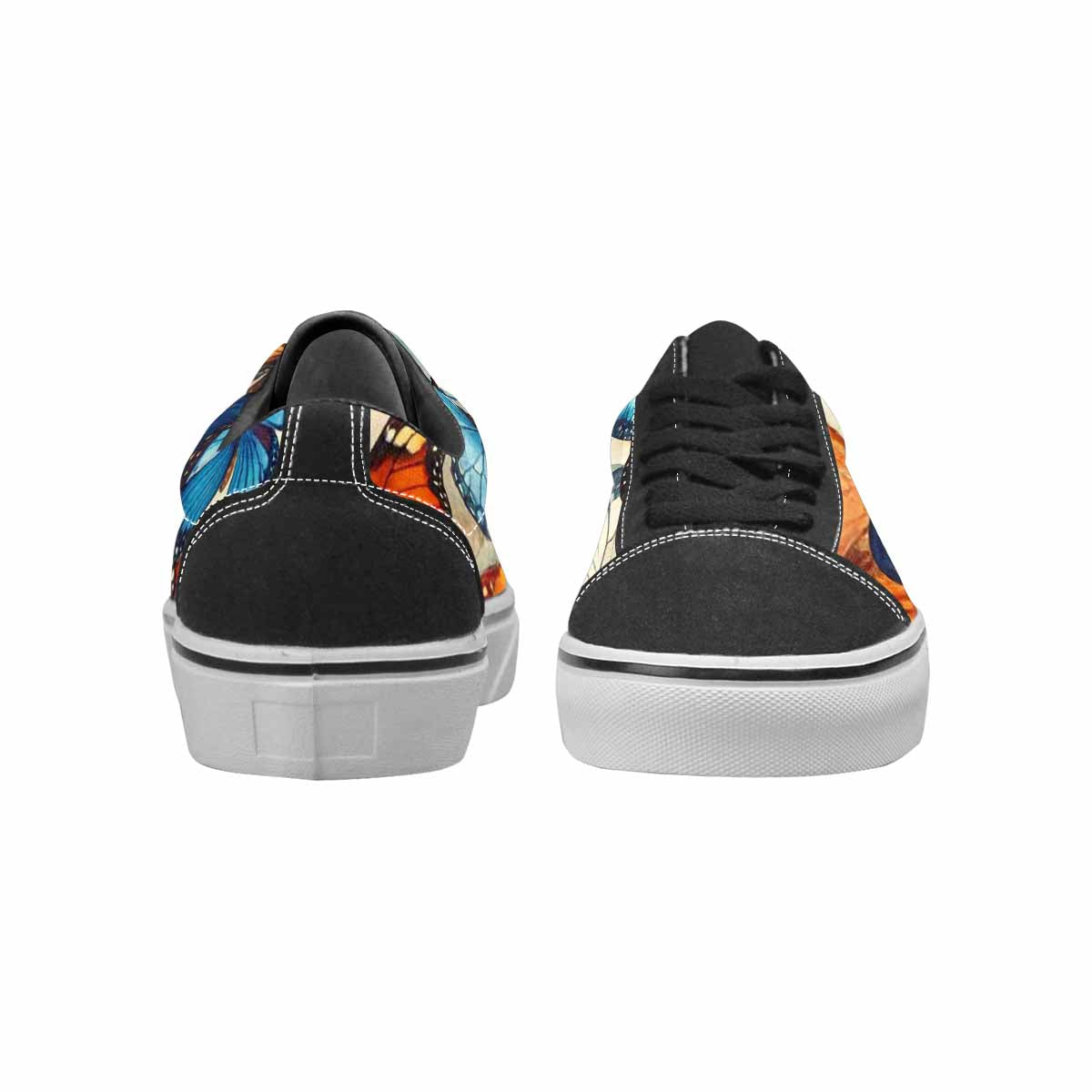WOMEN'S Butterfly Wing Canvas Lace-Up Grunge Sneakers