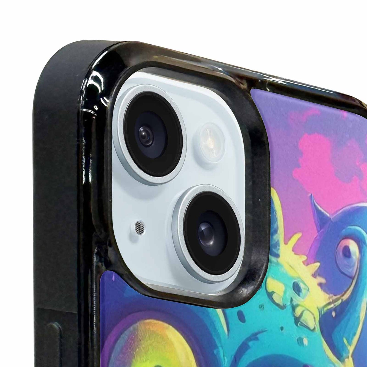 iPhone 15 Plus Case — Overlapping Endlessly No Empty Space Monsters, Original Design Phone Case
