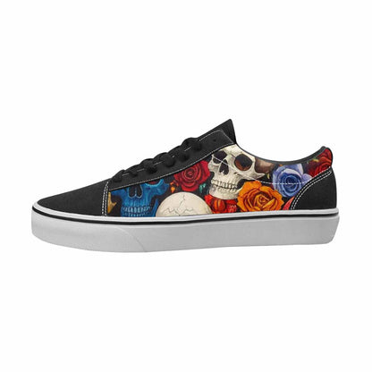 MEN'S Skulls Canvas Statement Dreamcore Custom Streetwear Shoes