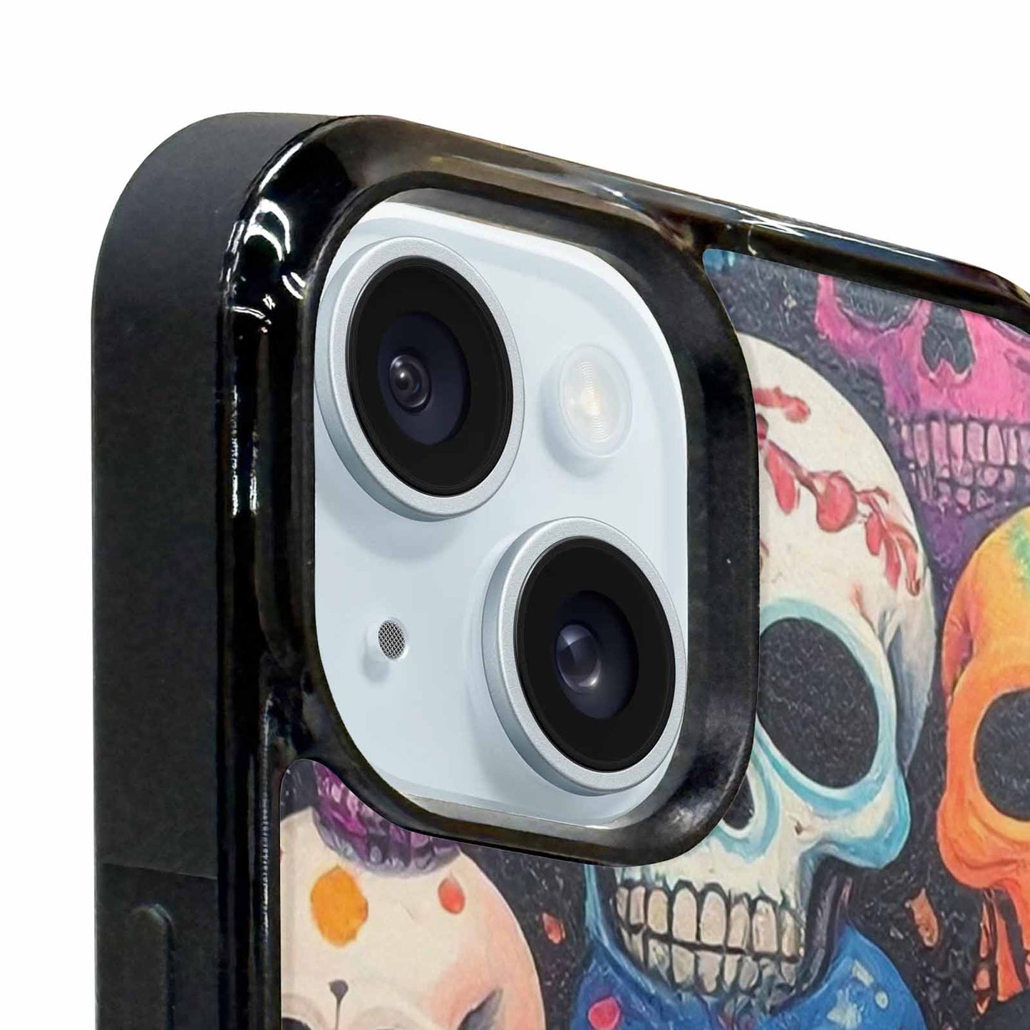 iPhone 15 Plus Case — Skulls General Skulls Pattern, Custom Made Phone Cover