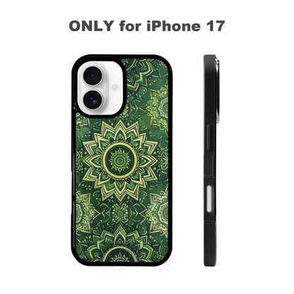 iPhone 17 Case — Small Mandala Pattern, Randomly Floral, Unique Phone Case Design
