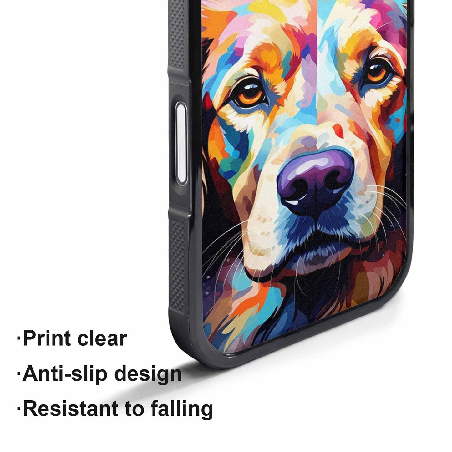 iPhone 17 Pro Max Case — Golden Retriever Watercolor Art Watercolor Abstract, Unique Phone Case Design