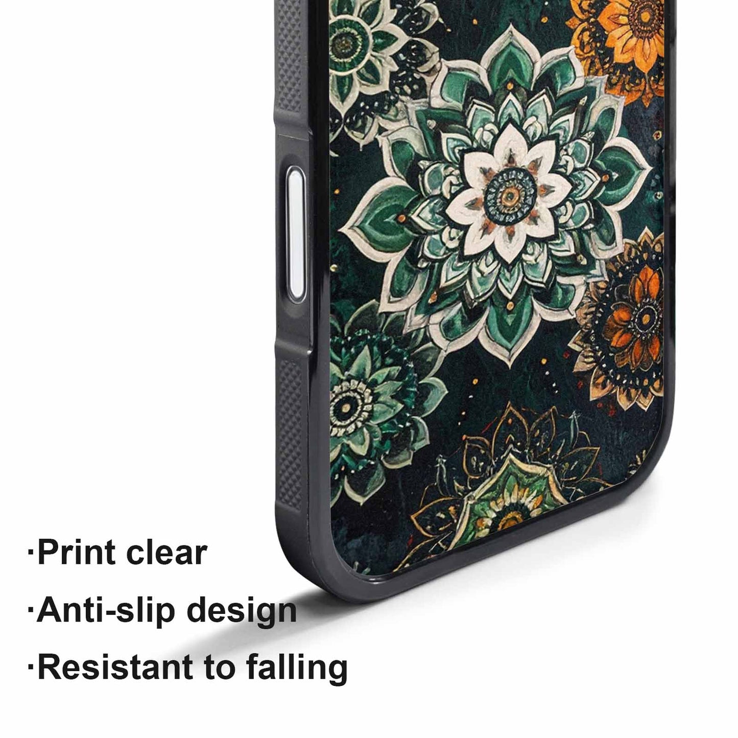 iPhone 17 Air Case — Small Mandala Pattern Randomly Varying Floral, Custom Print Case Cover