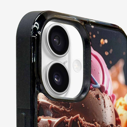 iPhone 16 Case — Extreme Close Up Shot Only Drippig, Custom Printed Phone Case