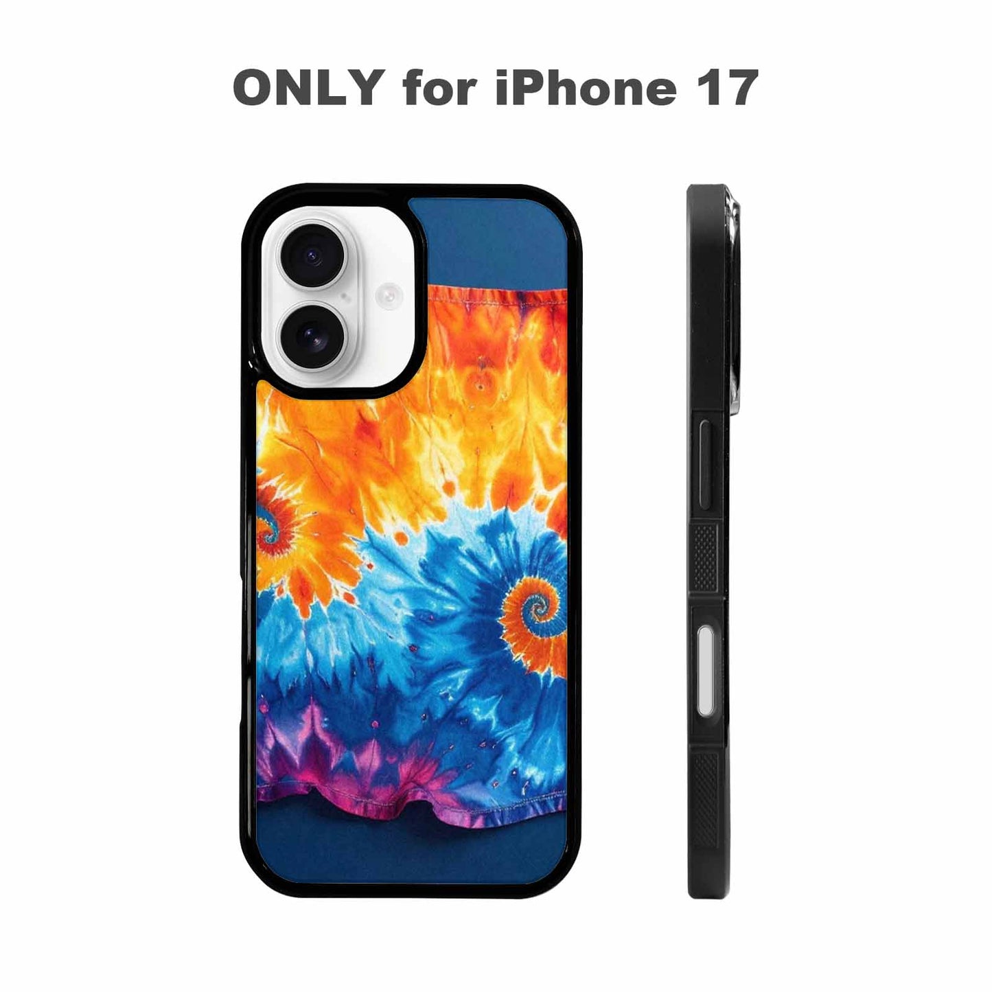 iPhone 17 Case — Tie Dye Random Styles Tie Dye, Custom Print Case Cover