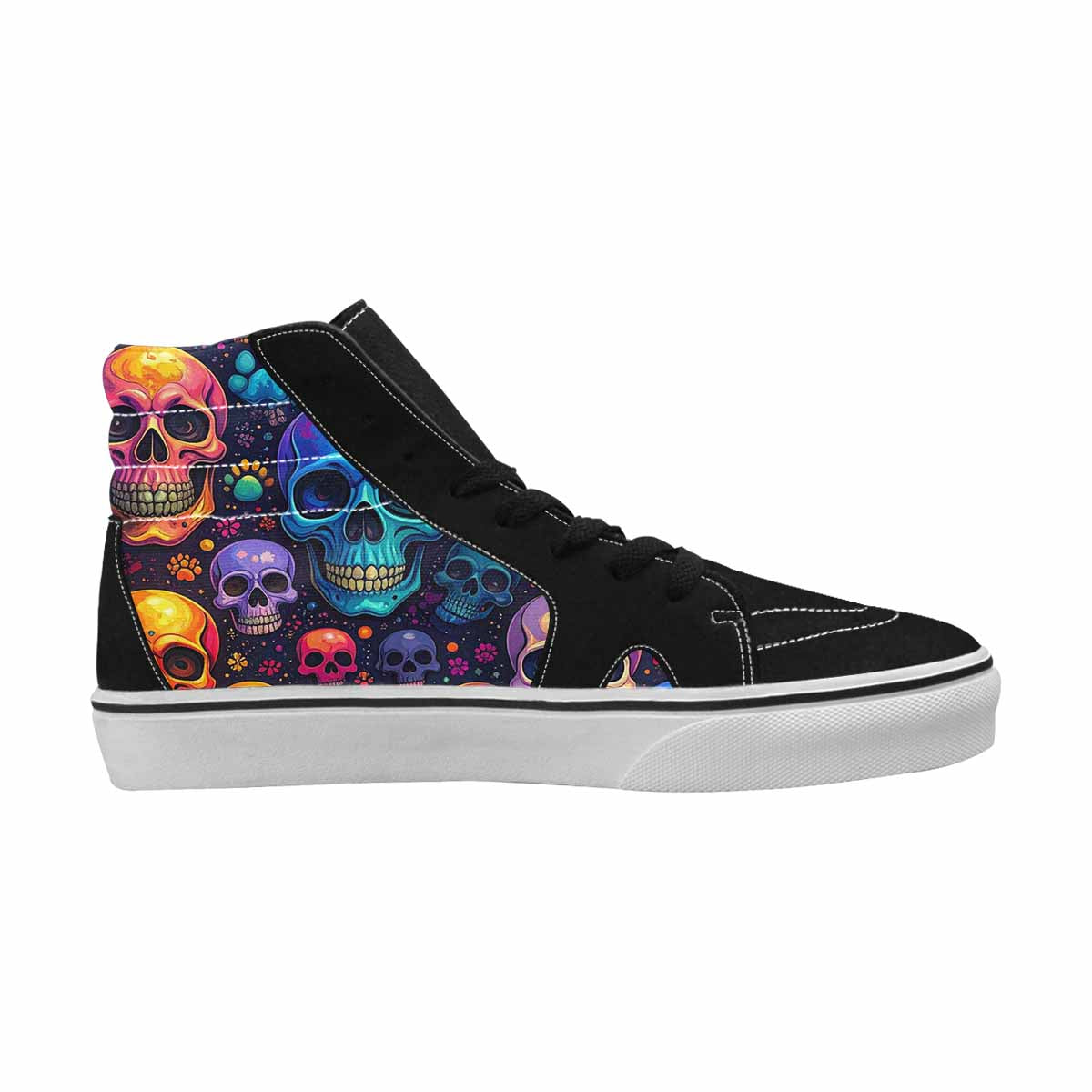 MEN'S Iridescent Paw Print Skull 3 Ferion