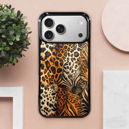 iPhone 17 Pro Max Case — Small Animal Print Pattern, Animal Print, Custom Print Case Cover