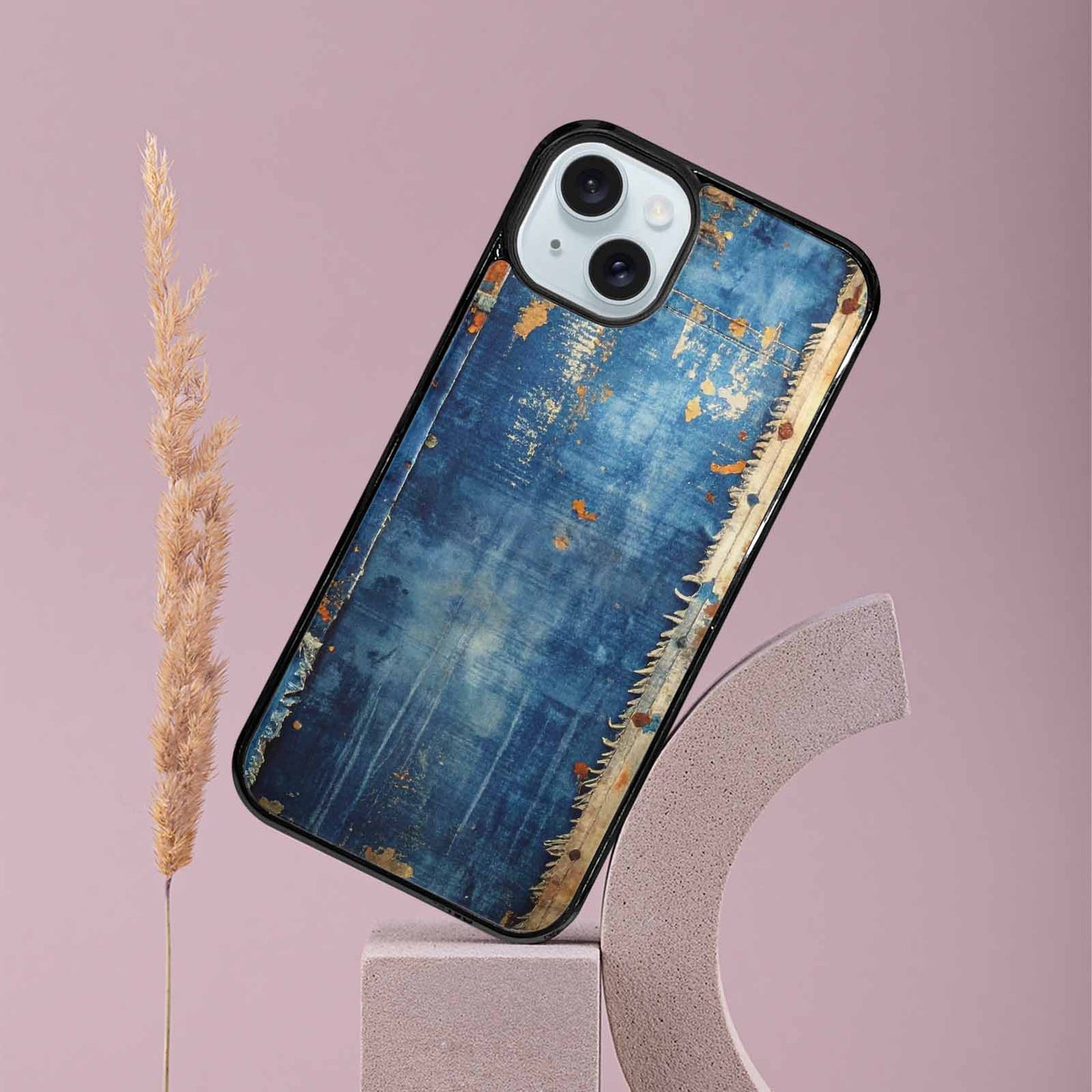 iPhone 15 Plus Case — Curve The Ripping Demin Tectures For, Personalized Phone Case