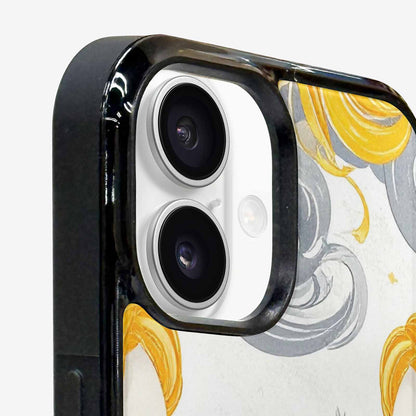 iPhone 16 Plus Case — Gemini Twins Zodiac Pattern Seamless Repeat, Custom Printed Phone Case