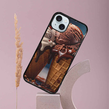 iPhone 15 Plus Case — Extreme Close Up Shot Only Drippig, Custom Printed Phone Case