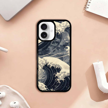 iPhone 17 Case — Vintage Americana Wave Retro Vintage, Custom Designed Case Cover
