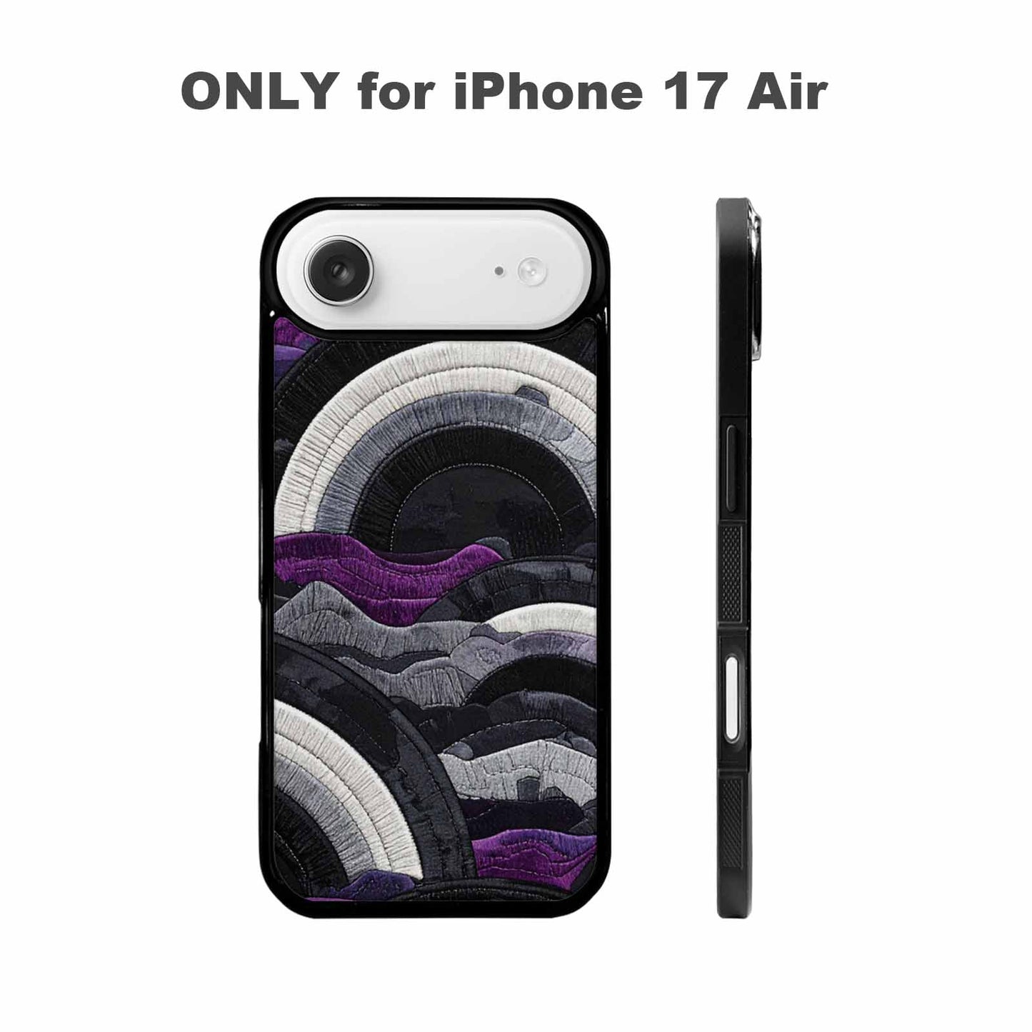 iPhone 17 Air Case — Vivid Camo Asexual Pride Camo, Unique Phone Case Design