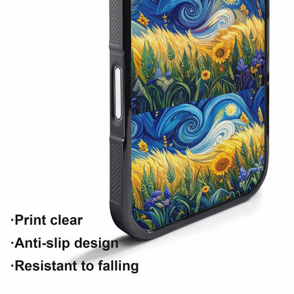 iPhone 17 Pro Max Case — Small Van Gogh Style Galaxy Space, Original Design Phone Case