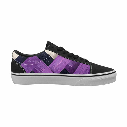 MEN'S Genderfluid Flag Color Canvas Lace-Up Aesthetic Sneakers