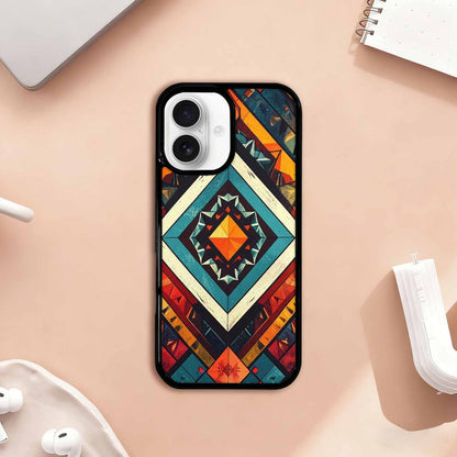 iPhone 17 Case — Vintage Summer Diamond Retro Vintage, Custom Art Phone Cover