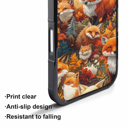 iPhone 17 Pro Max Case — Fox Forest Fox Forest Original Art, Custom Printed Phone Case