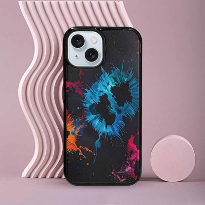 iPhone 15 Case — Dark Animal Print, Custom Art Phone Cover