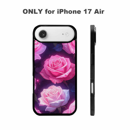 iPhone 17 Air Case — Watercolor Marble Rose Watercolor Abstract, Custom Printed Phone Case