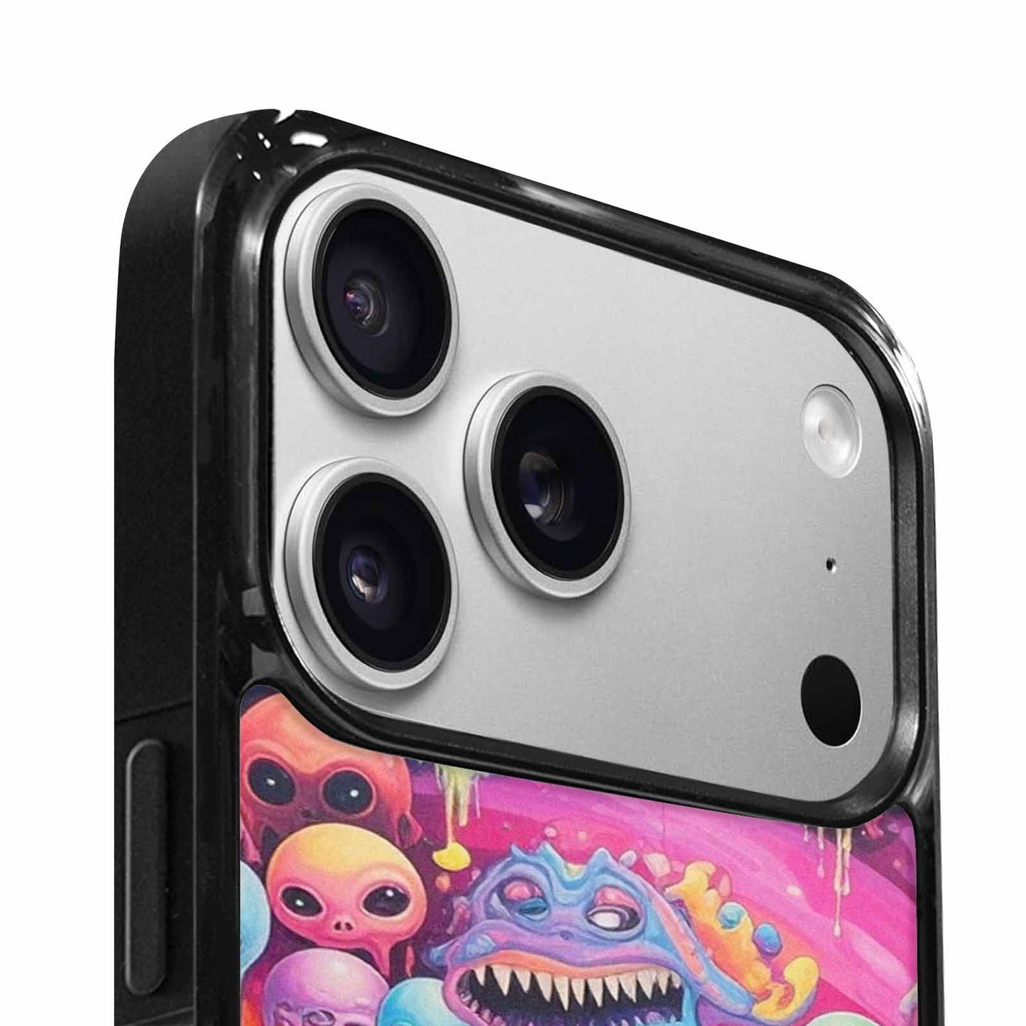iPhone 17 Pro Max Case — Aliens Tie Dyemelting Aliens Tie Dye, Personalized Phone Case