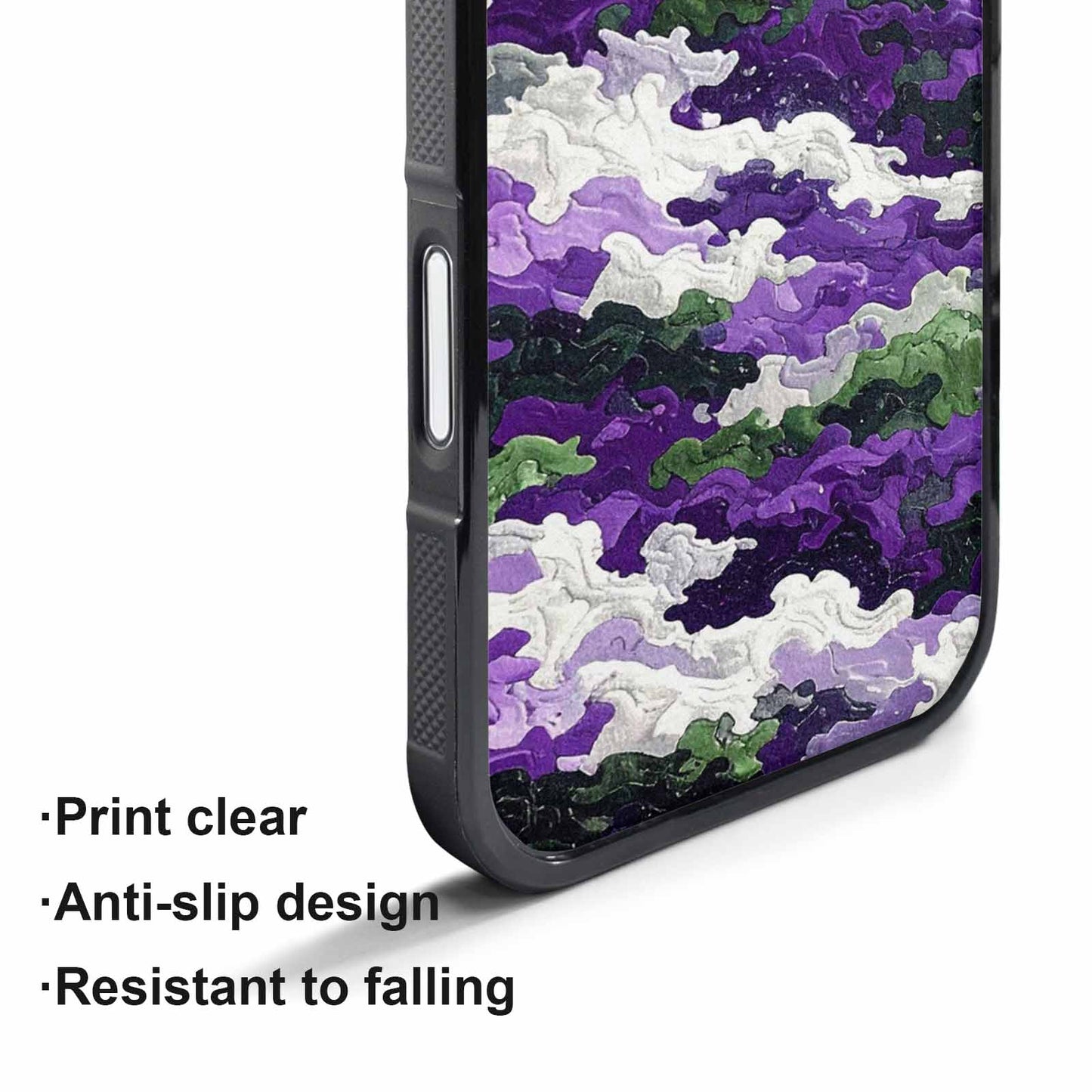 iPhone 17 Pro Max Case — Vivid Camo Genderqueer Camo, Custom Made Phone Cover