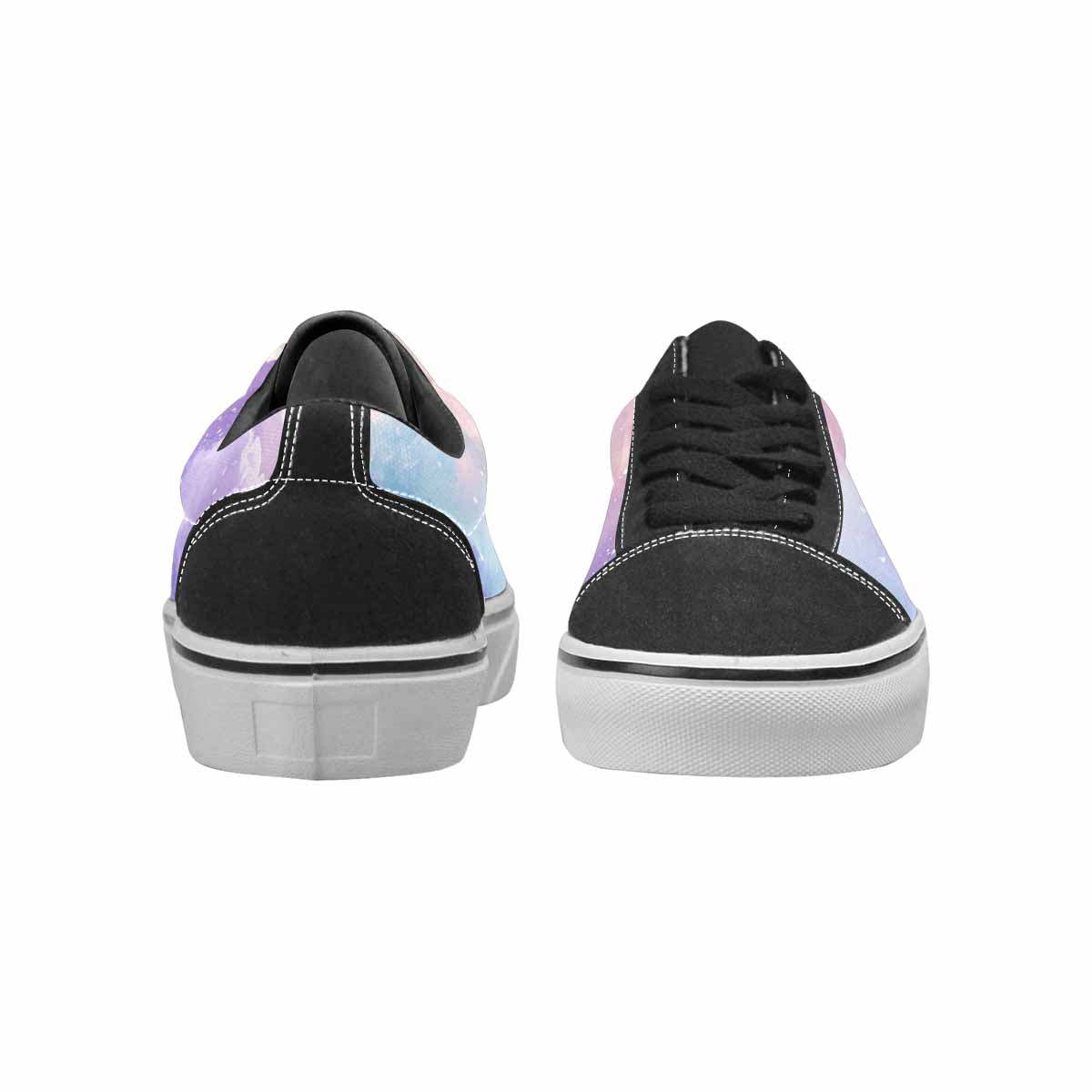WOMEN'S Galaxy Art - Canvas Lace-Up Y2K Shoes