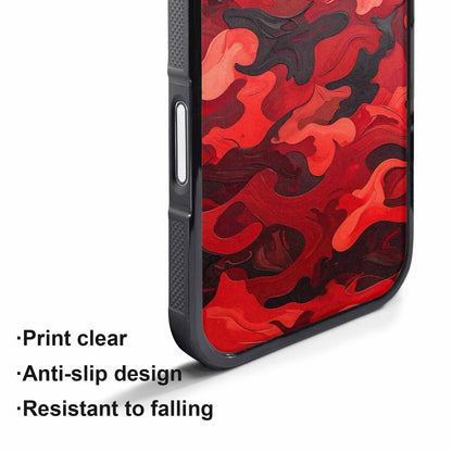 iPhone 17 Pro Max Case — Small Military Camouflage Blotch Camo, Custom Art Phone Cover
