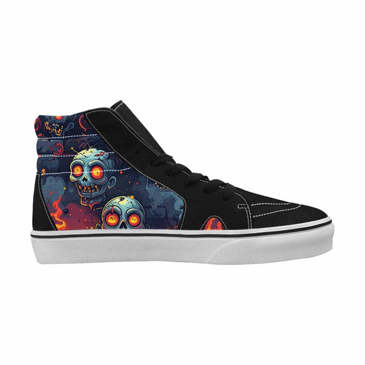 WOMEN'S Halloween Art Print Pattern Gritty Ferion