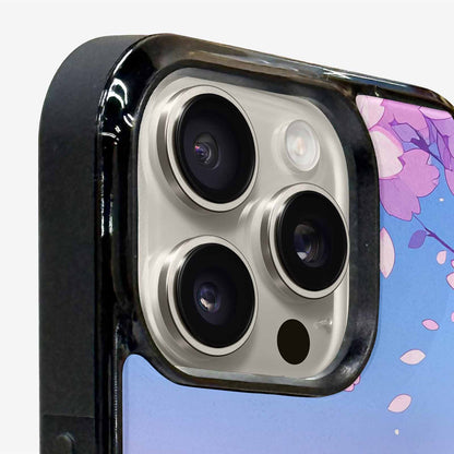 iPhone 16 Pro Case — Anime Cherry Blossom Custom, Custom Print Case Cover