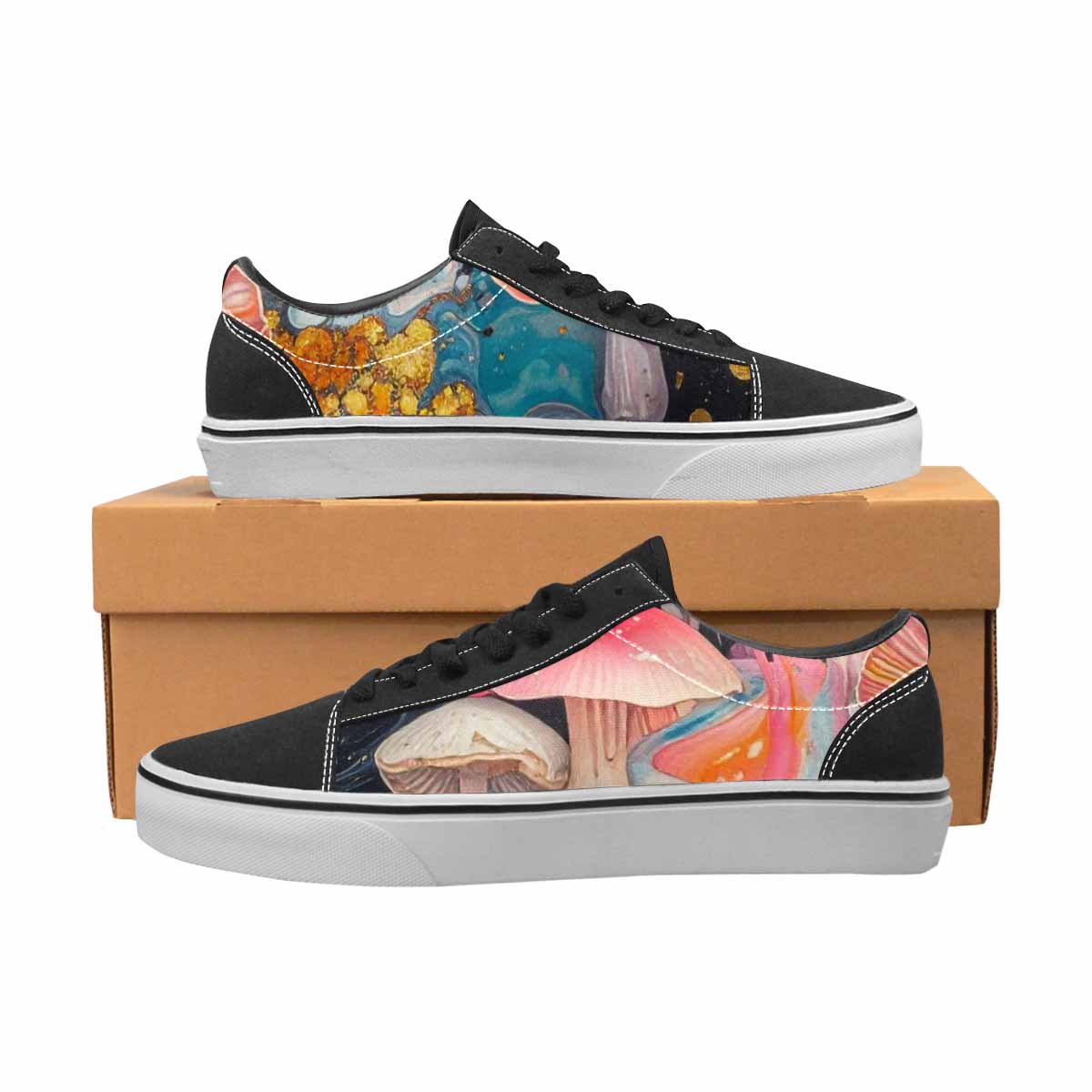 WOMEN'S Mushrooms Lace-Up Canvas Y2K Shoes