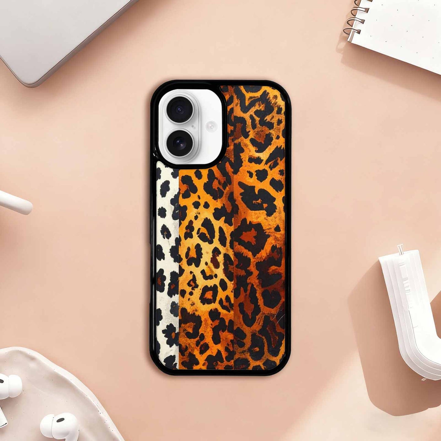 iPhone 17 Case — Small Animal Print Pattern, Animal Print, Original Design Phone Case