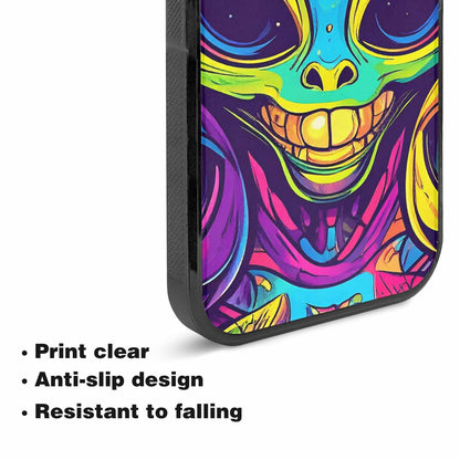iPhone 15 Plus Case — Alien Ufo Cartoon, Customized Protective Case