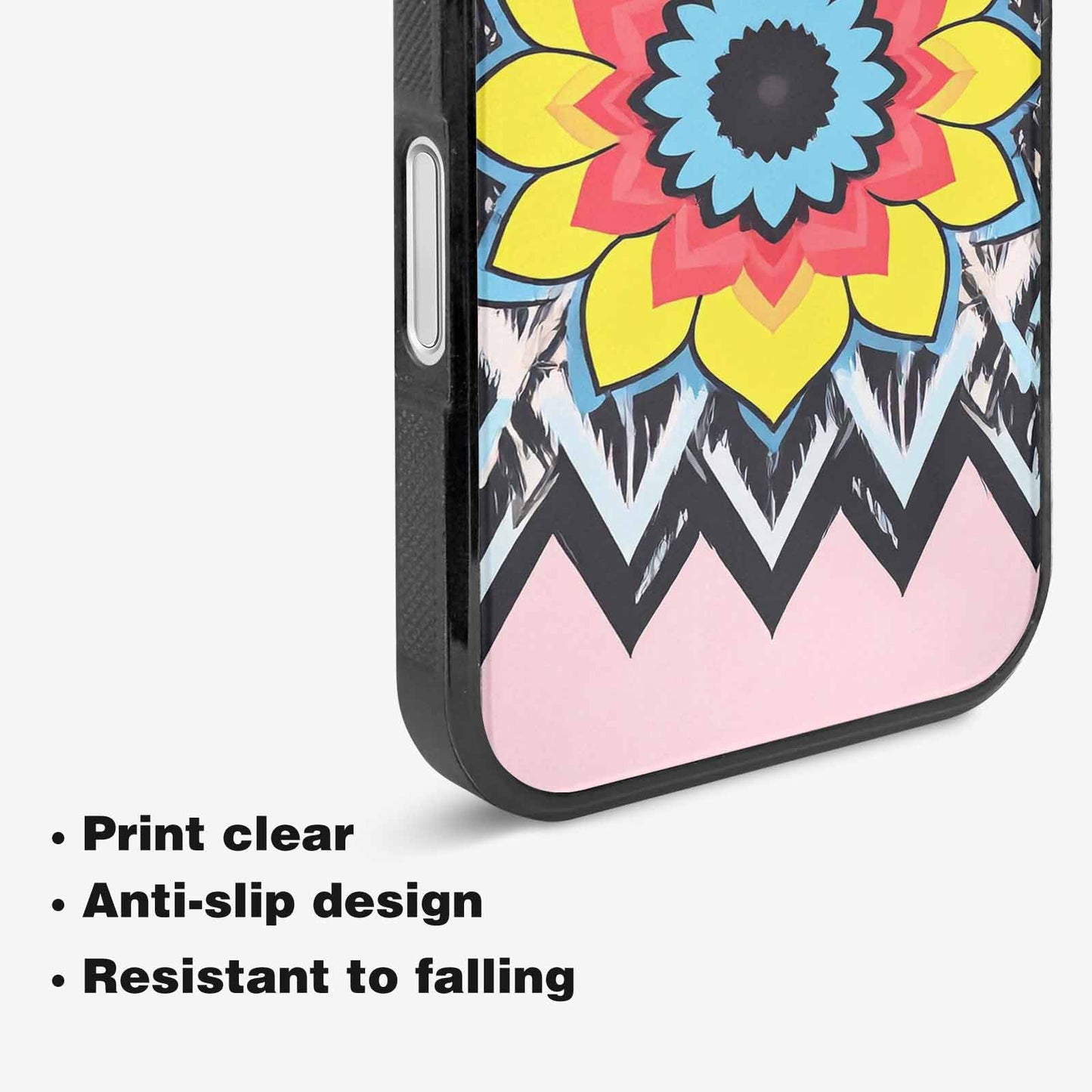 iPhone 16 Case — 1960s Mod Cartoon Art Pattern, Custom Designed Case Cover