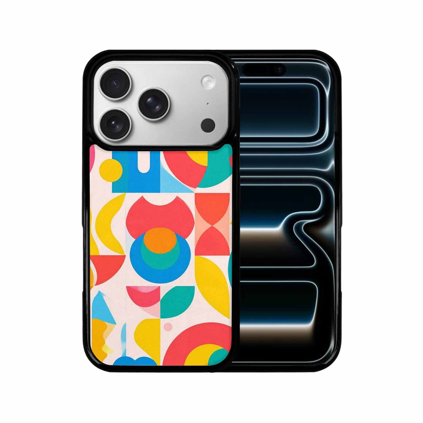 iPhone 17 Pro Case — Mod Cartoon Art Pattern Cartoon Cute, Custom Designed Case Cover