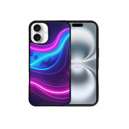 iPhone 16 Plus Case — 80s Neon Cartoon Custom, Personalized Phone Case