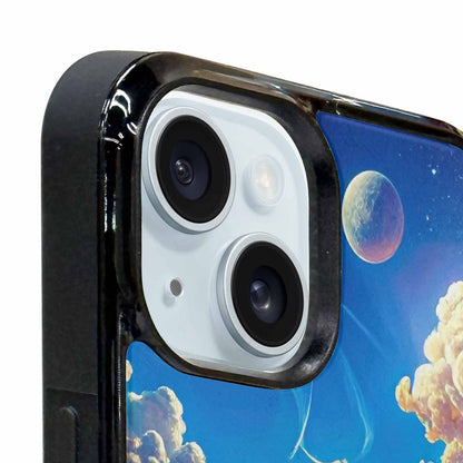 iPhone 15 Case — Surrealist Desert Dreamscape Custom, Custom Art Phone Cover