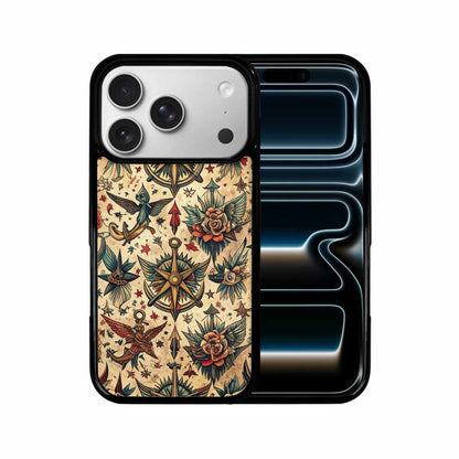 iPhone 17 Pro Case — Small Old School Tattoo Flash Original, Original Design Phone Case